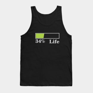 34% Life Tank Top